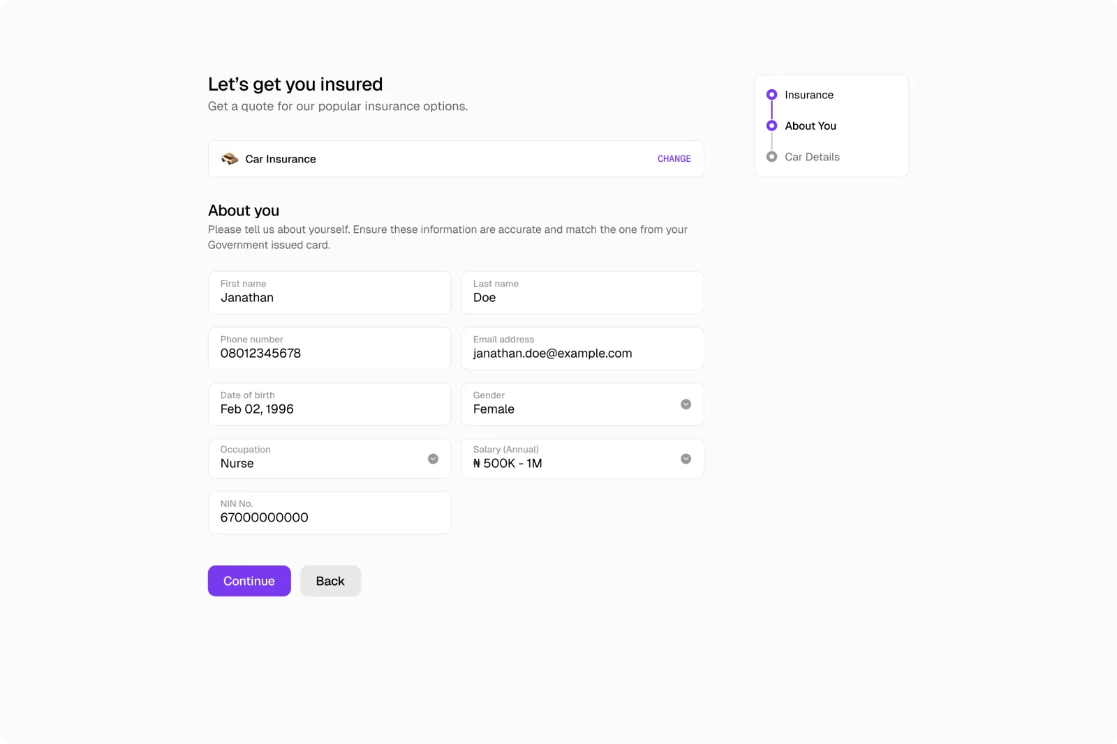 The structured step-by-step flow that follows