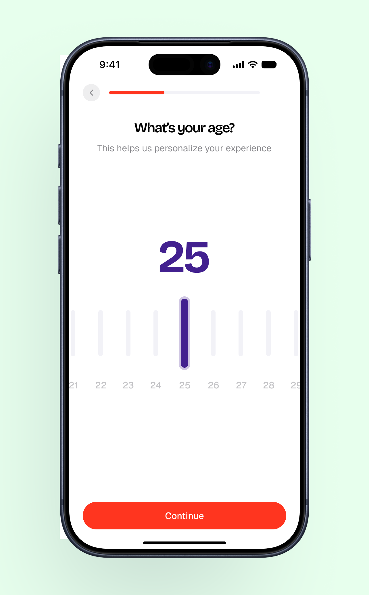 Your age